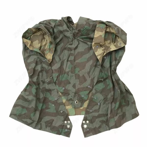 Amazon.co.jp: ドイツ軍 スプリンターカモ ポンチョ, レプリカ